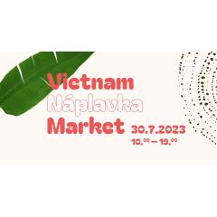 Vietnam Náplavka Market - Červenec